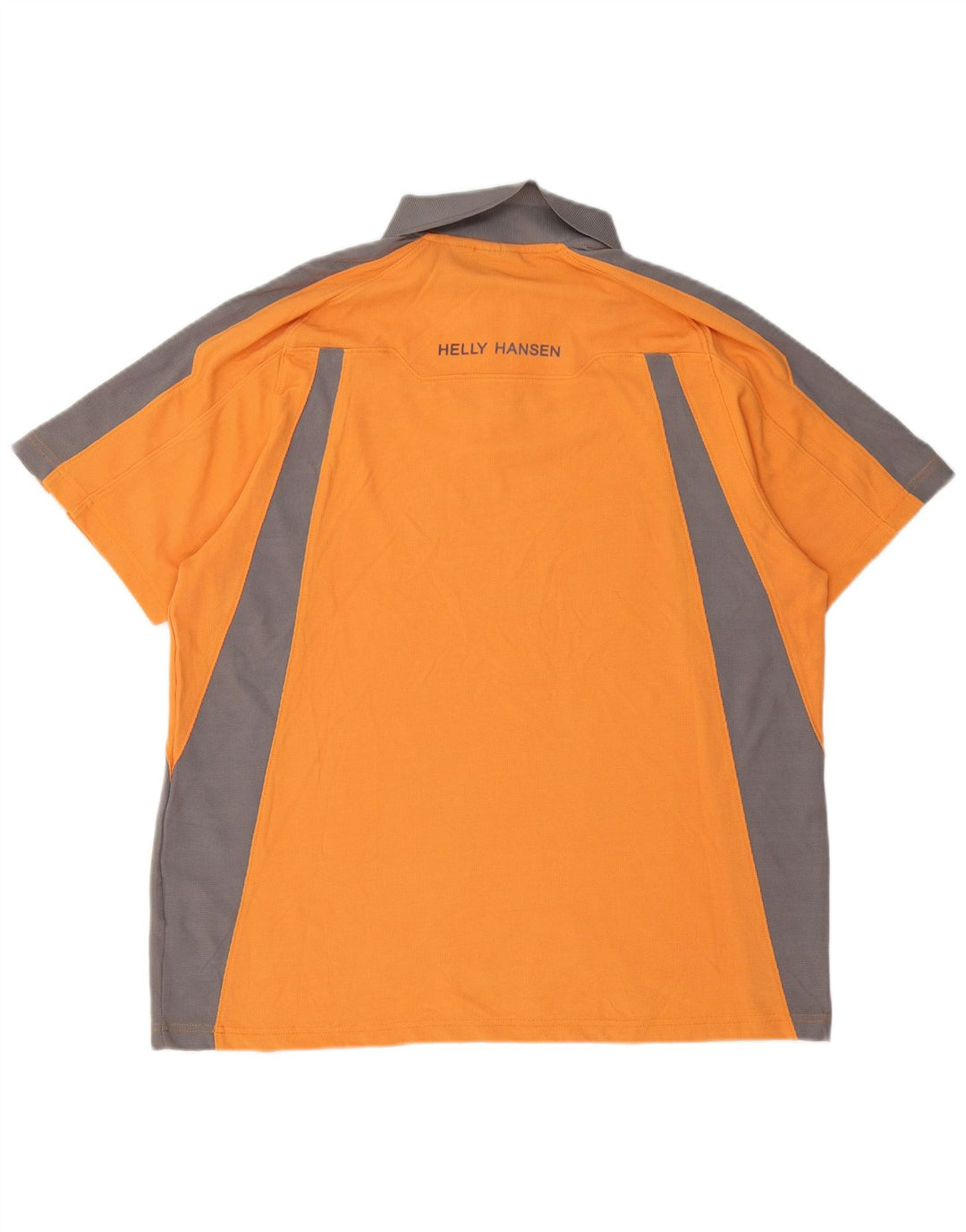 Helly Hansen Polo Homme 2XL Orange Colorblock Nylon