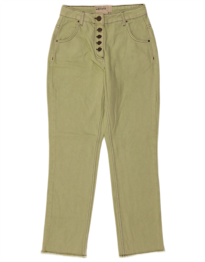 TED BAKER Jean Slim Femme W26 L29 Vert Coton