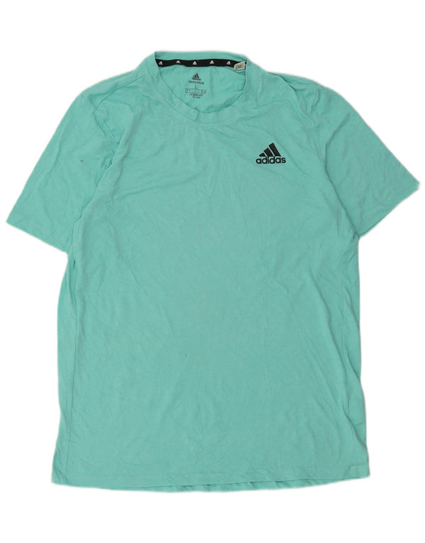 Adidas Hommes Aeroready T-Shirt Haut Grand Vert Coton