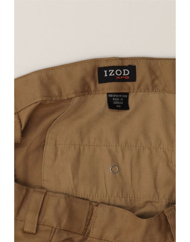 IZOD Short Chino Homme W40 XL Beige Polyester