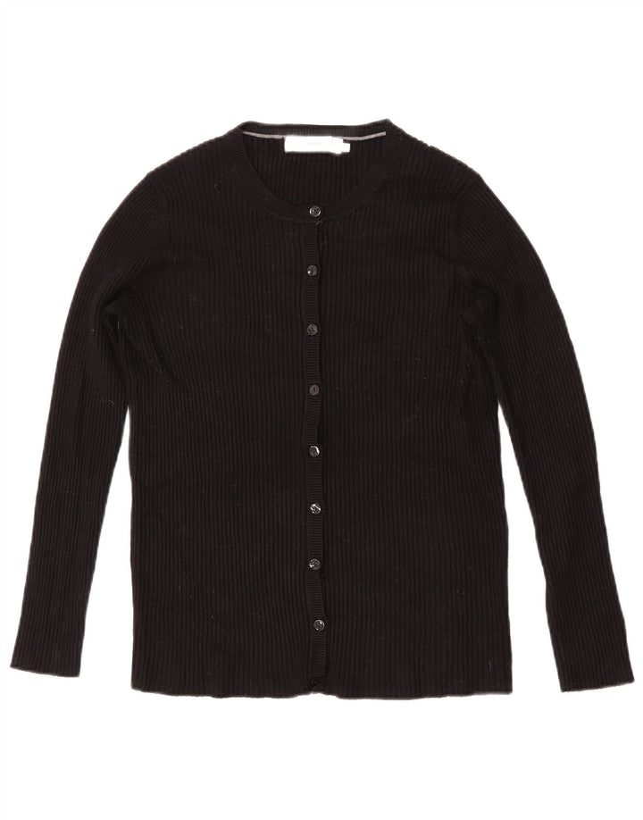 John Lewis Cardigan pour femme UK 44 en viscose noire moyenne