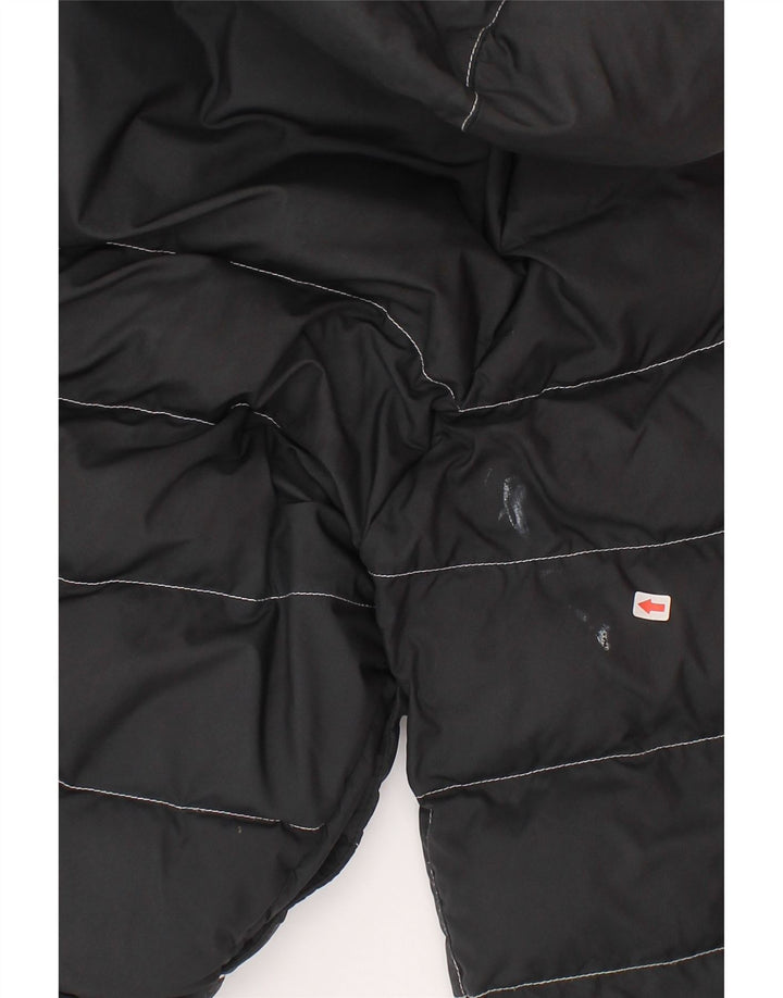 Nike Veste rembourrée à capuche pour fille 8-9 ans Petit Noir Polyester