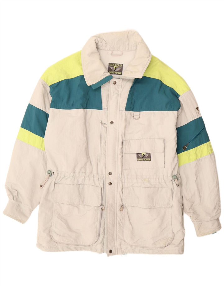 Schoffel Veste de ski pour homme EU 50 Large Gris Colourblock