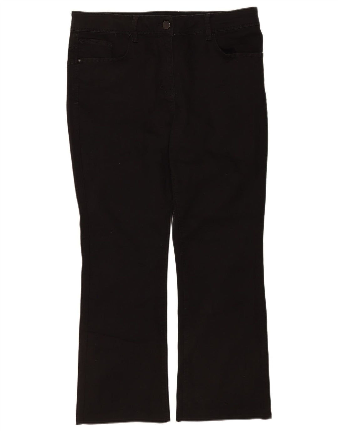 Marks & Spencer Jean bootcut pour femme UK 16 Large W34 L26 Coton noir