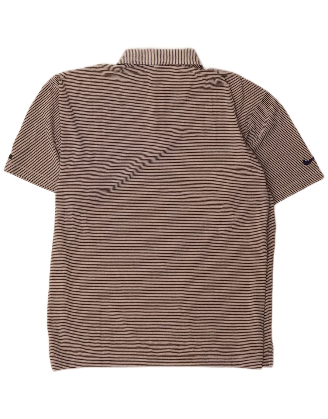 Nike Polo Homme 2XL Gris Rayé Coton