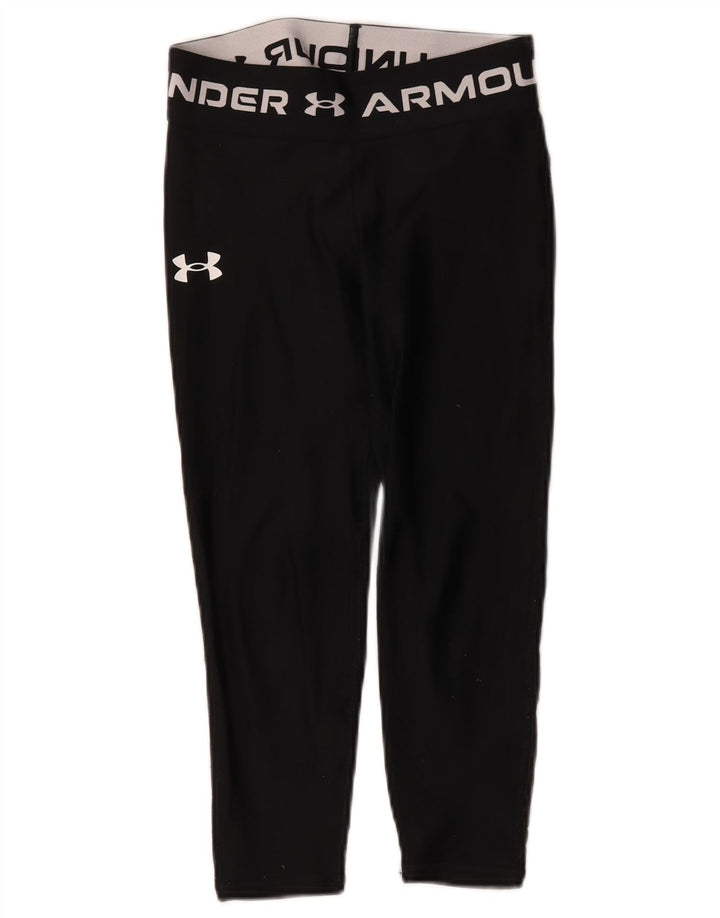 Under Armour Legging Graphique Fille 9-10 ans Noir Polyester