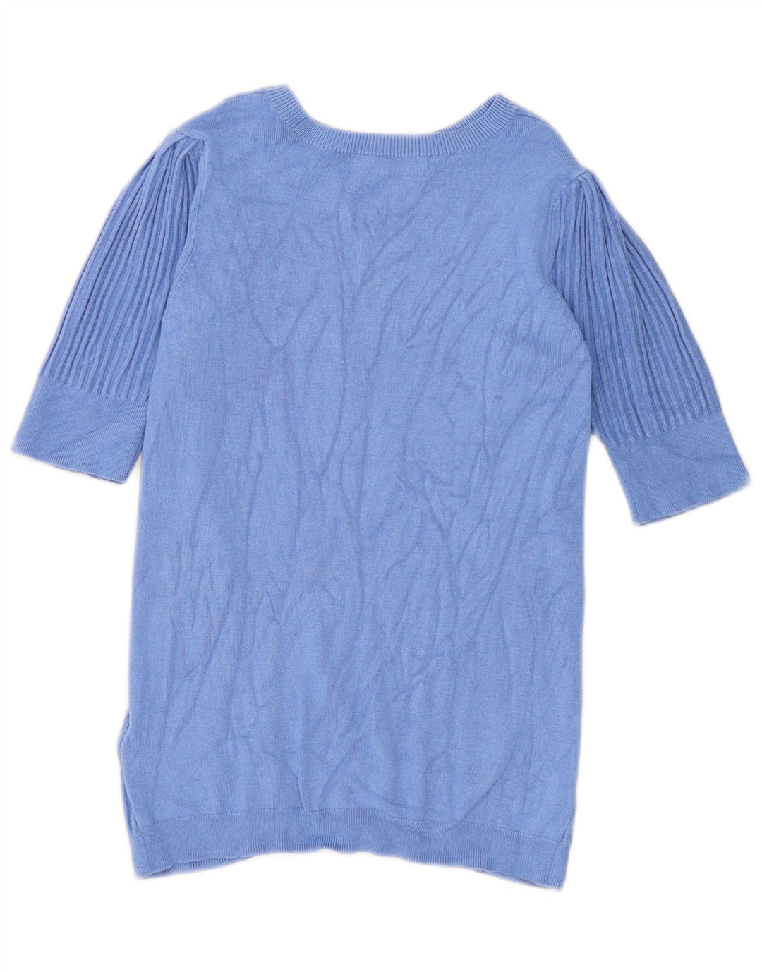 Marks & Spencer Pull col bateau pour femme UK 8 Small Bleu