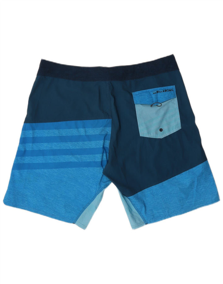 Billabong Short de Bain Homme XL Bleu Colorblock Polyester
