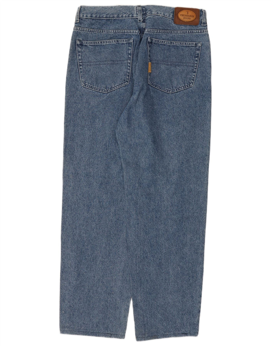Trussardi Jean Droit W34 L31 Bleu Coton Homme