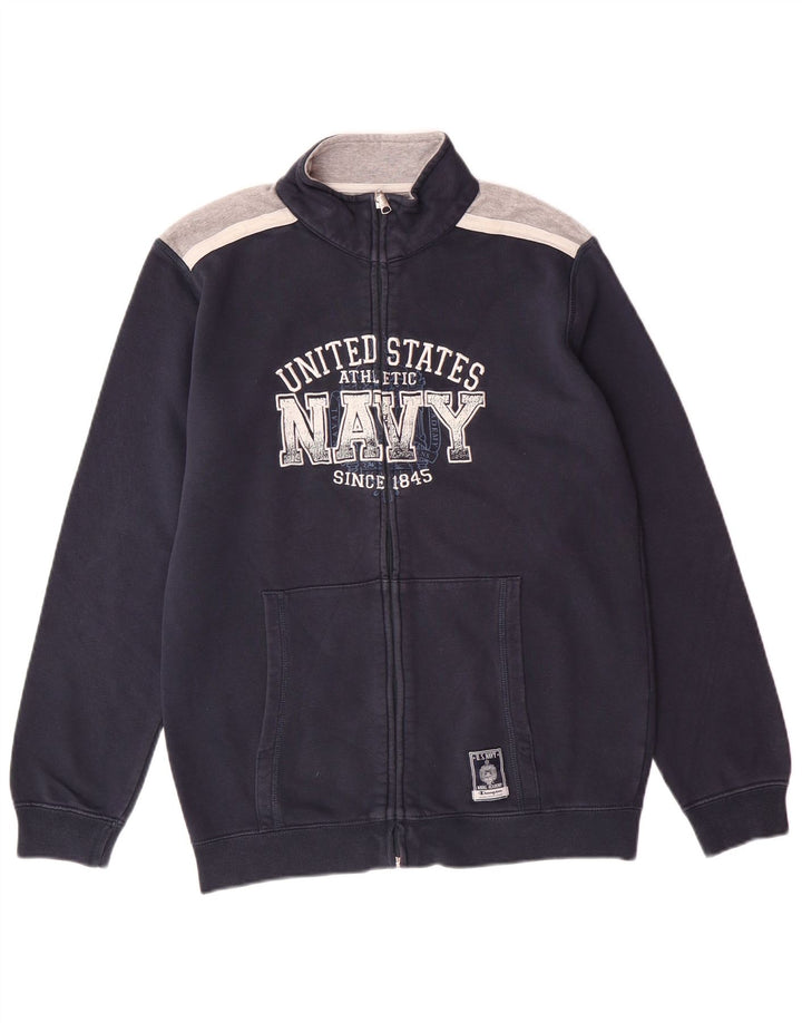 CHAMPION Veste de Survêtement Garçon 13-14 Ans XL Bleu Marine