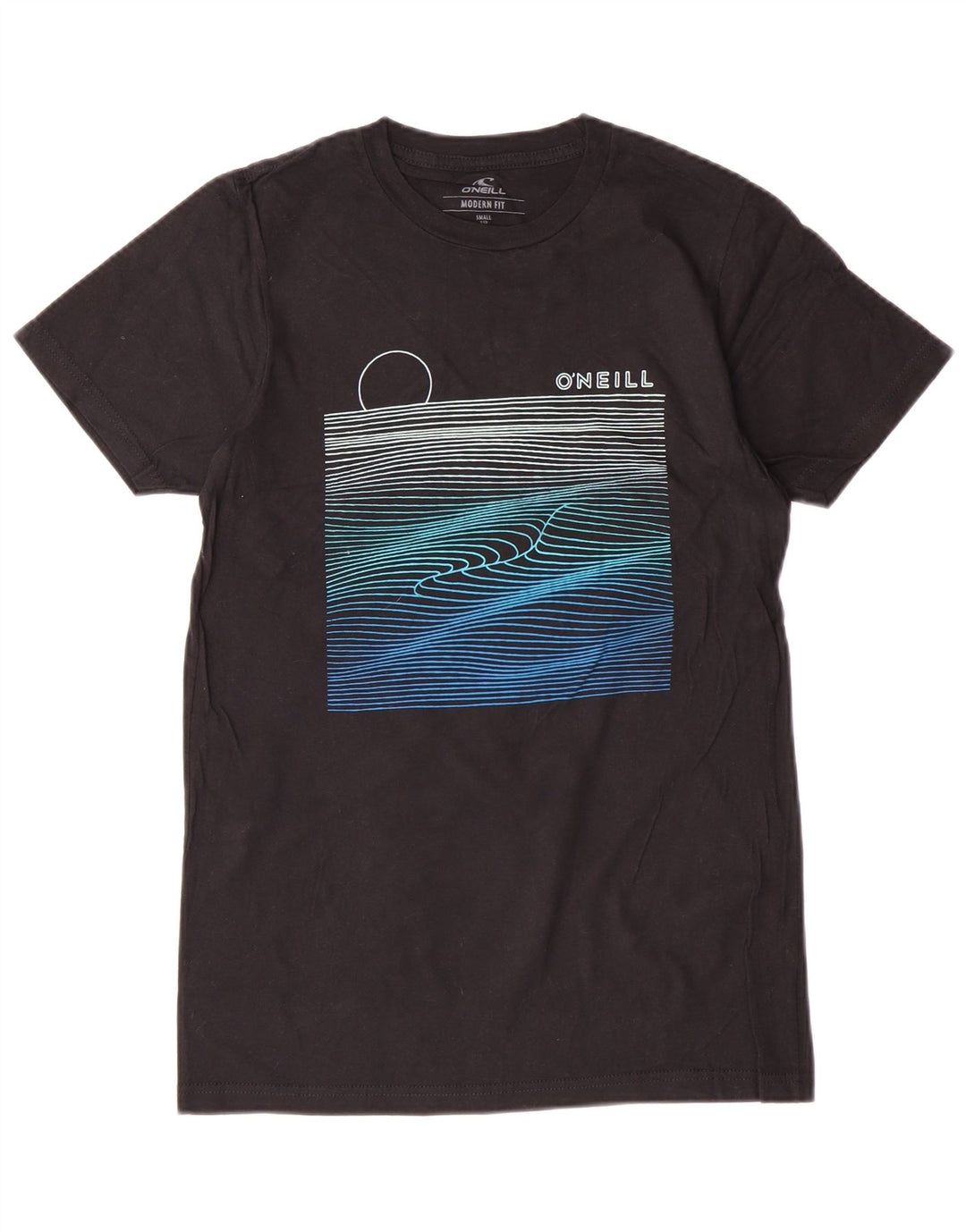 O'Neill T-shirt graphique coupe moderne pour hommes, petit, en coton noir