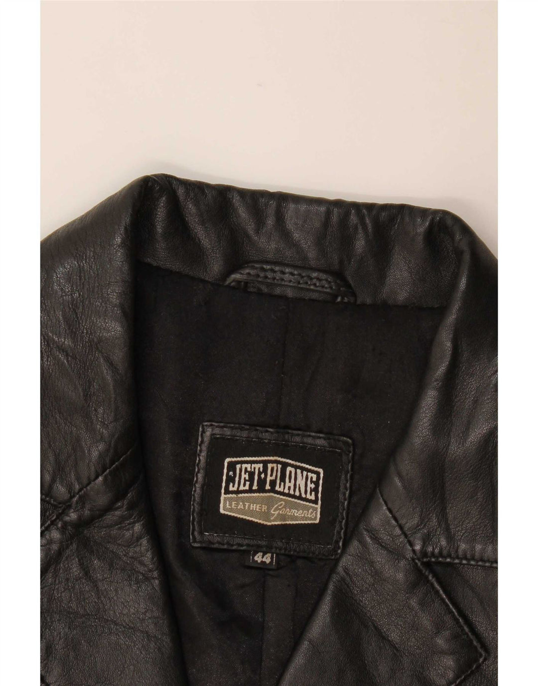 Jet Plane Veste en cuir femme IT 44 Medium Noir