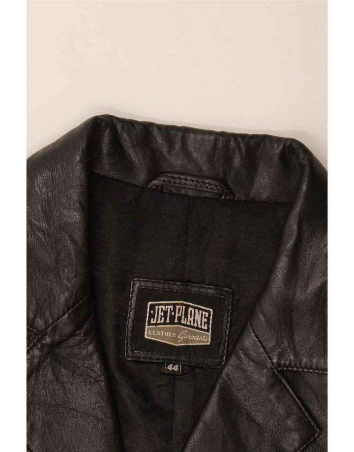 Jet Plane Veste en cuir femme IT 44 Medium Noir
