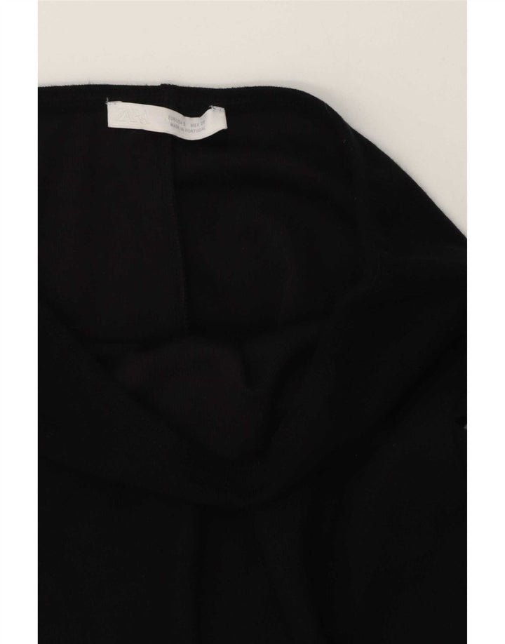 Zara Femme Jupe Midi Petite W28 Noir
