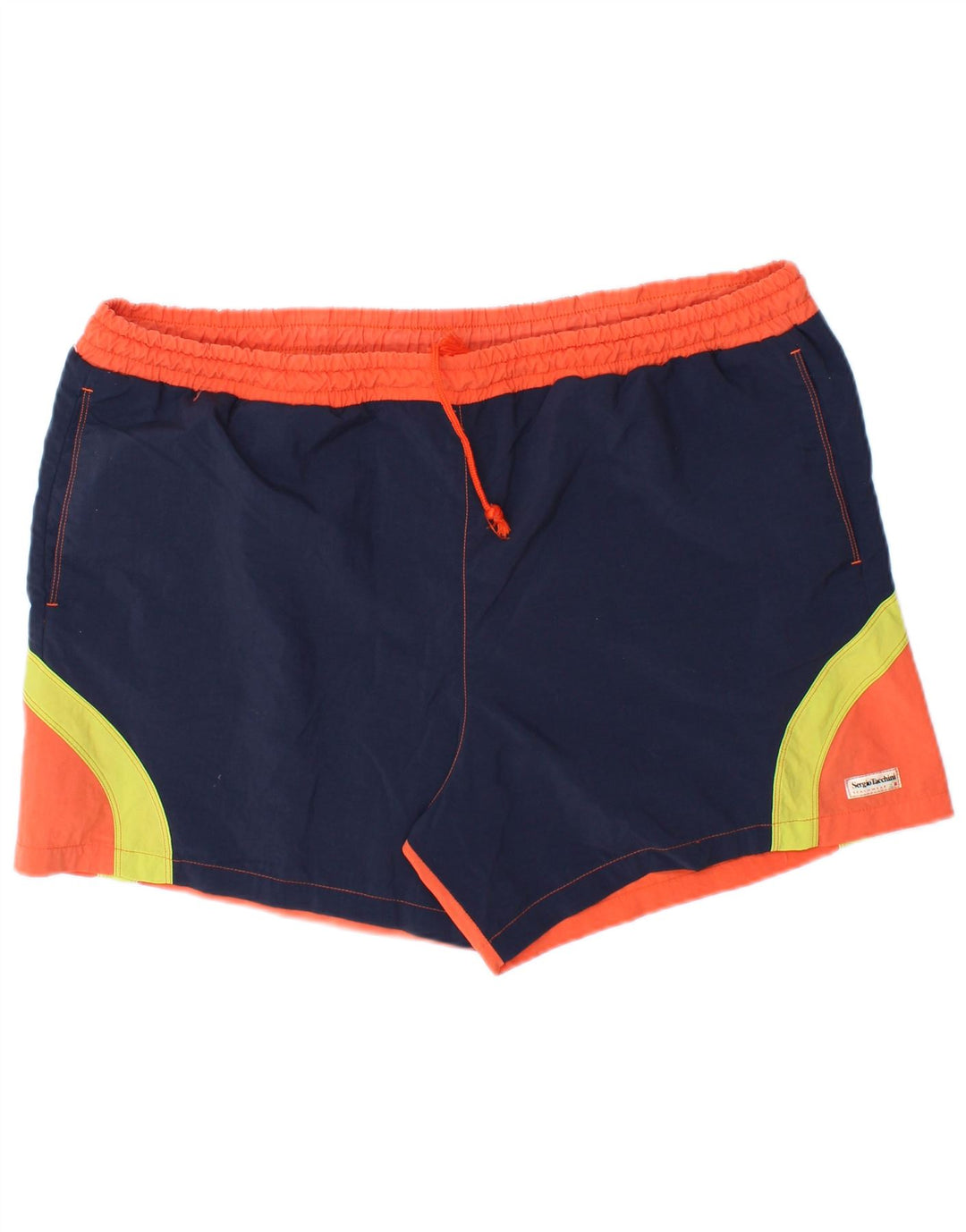 Sergio Tacchini Short de Bain Homme 2XL Multicolore Colourblock