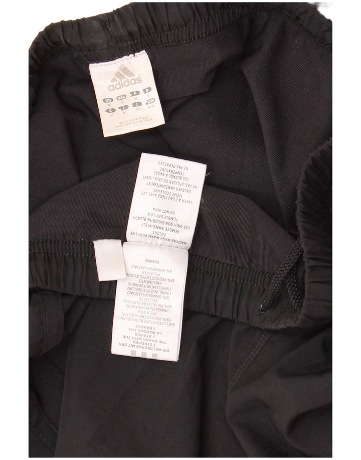 Adidas Short de sport pour femme UK 12 Medium Noir Polyester