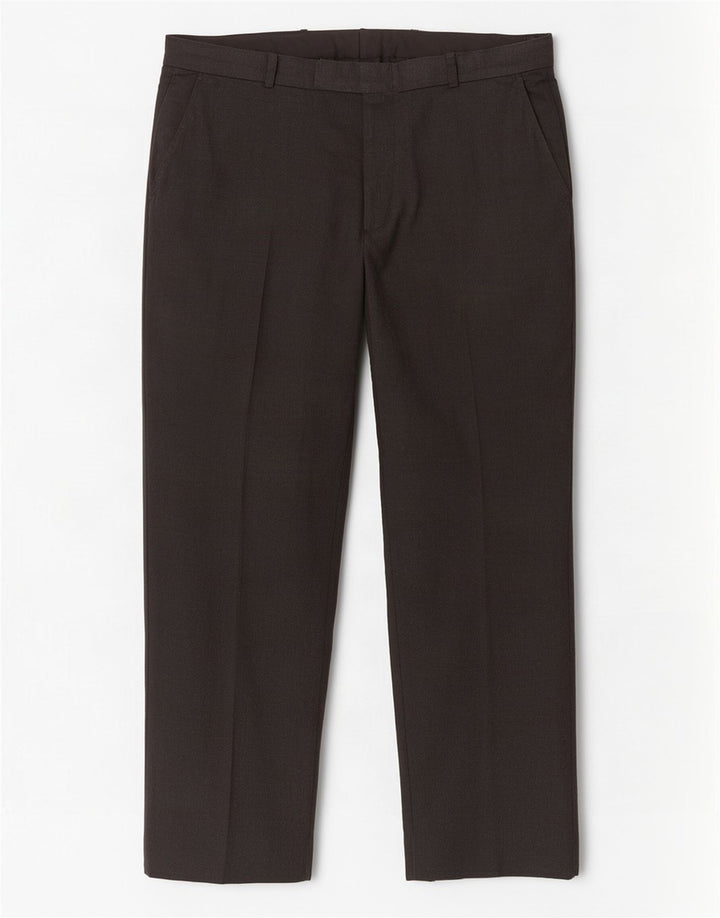 Marks & Spencer Pantalon de costume droit sur mesure pour homme W38 L31 Gris Polyester