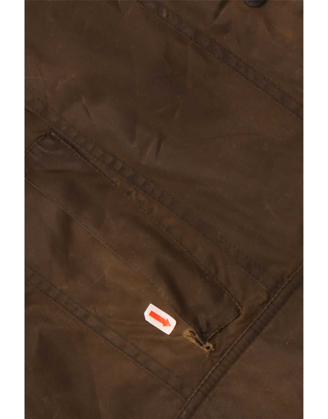 Barbour Veste en coton ciré pour femme UK 18 XL Coton kaki