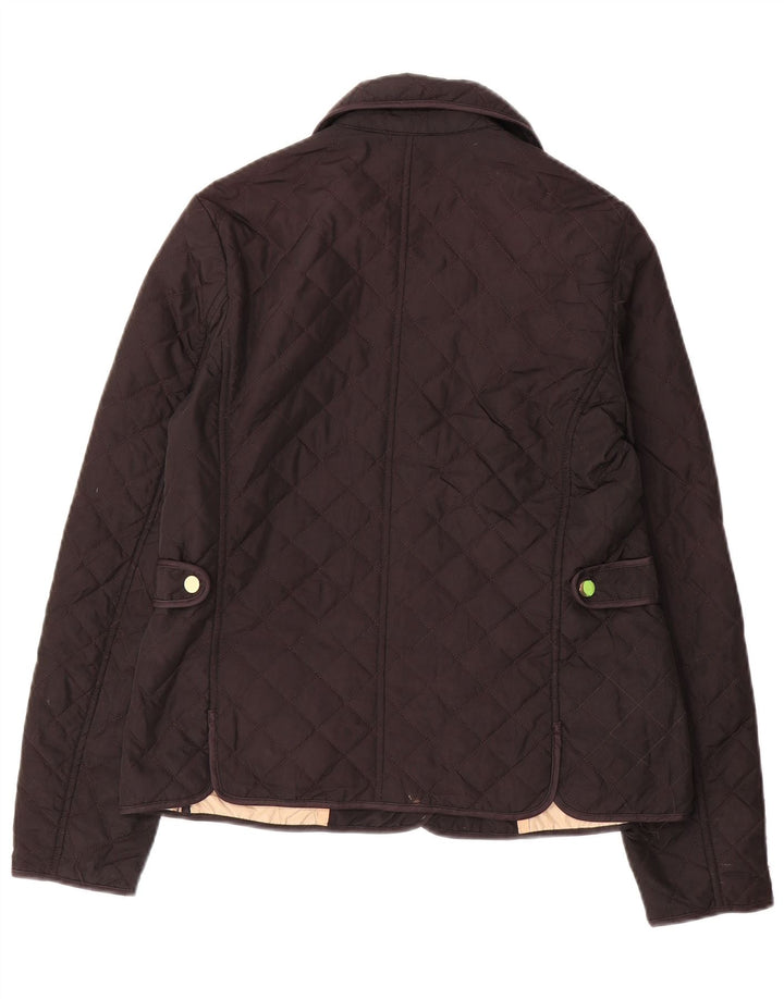 Zara Veste matelassée pour femme UK 14 Large Marron