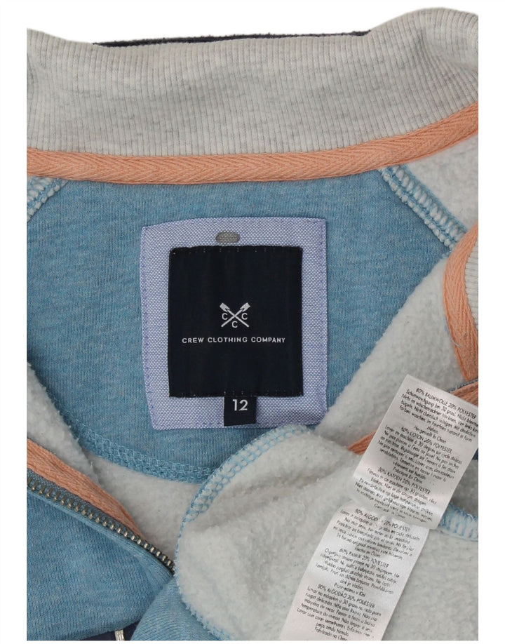 Crew Clothing Sweat-shirt pour femme UK 42 Bleu moyen Colourblock