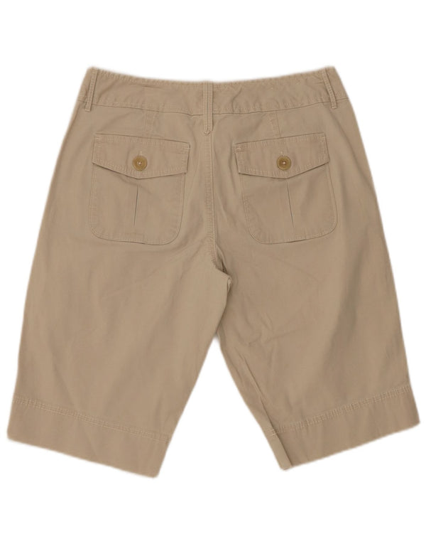 EDDIE BAUER Short chino Vashon Fit pour femme US 2 XS W28 Coton beige