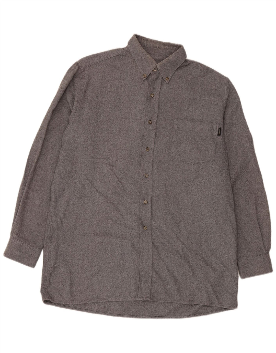 Diadora Chemise Flannel Large Gris Coton Homme