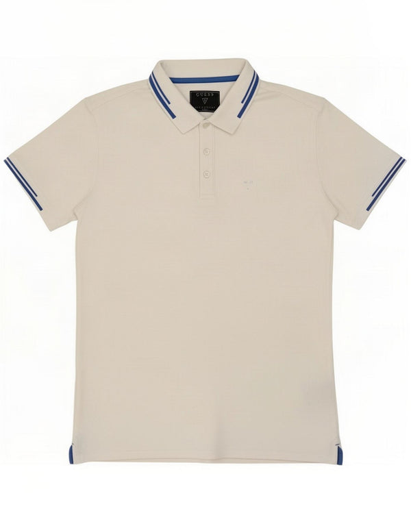 Polo Guess Homme UK 40 Coton Blanc Moyen