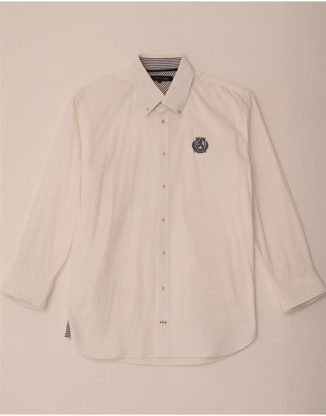 Tommy Hilfiger Chemise Homme Large Blanc Coton