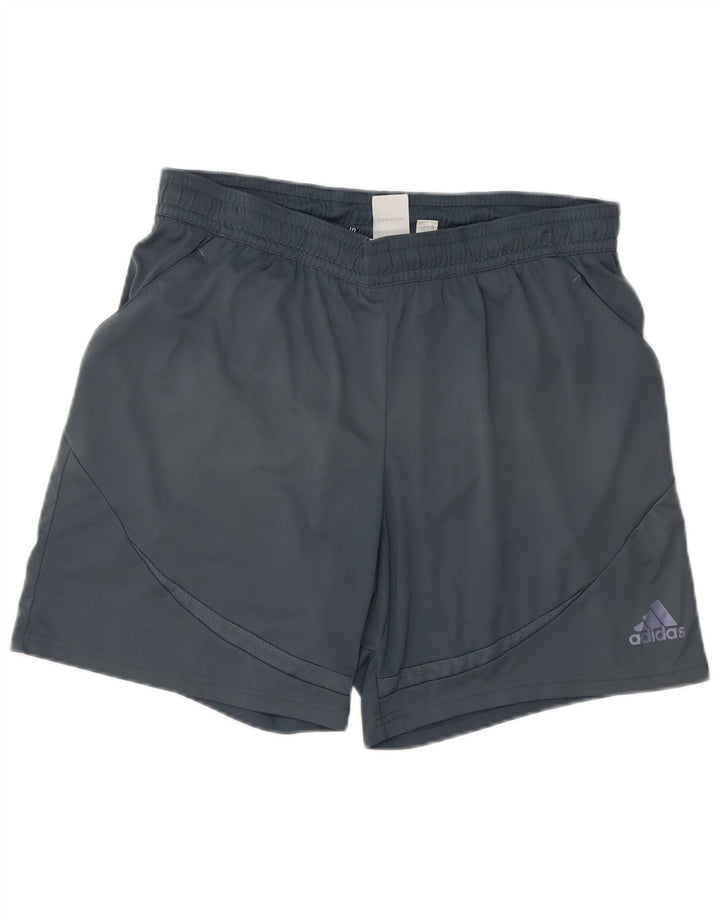 Adidas Short de sport Clima 365 pour homme en polyester bleu marine Taille L