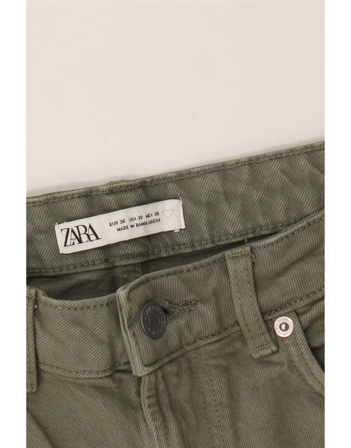 Zara Short en jean pour homme EU 38 Small W30 Vert