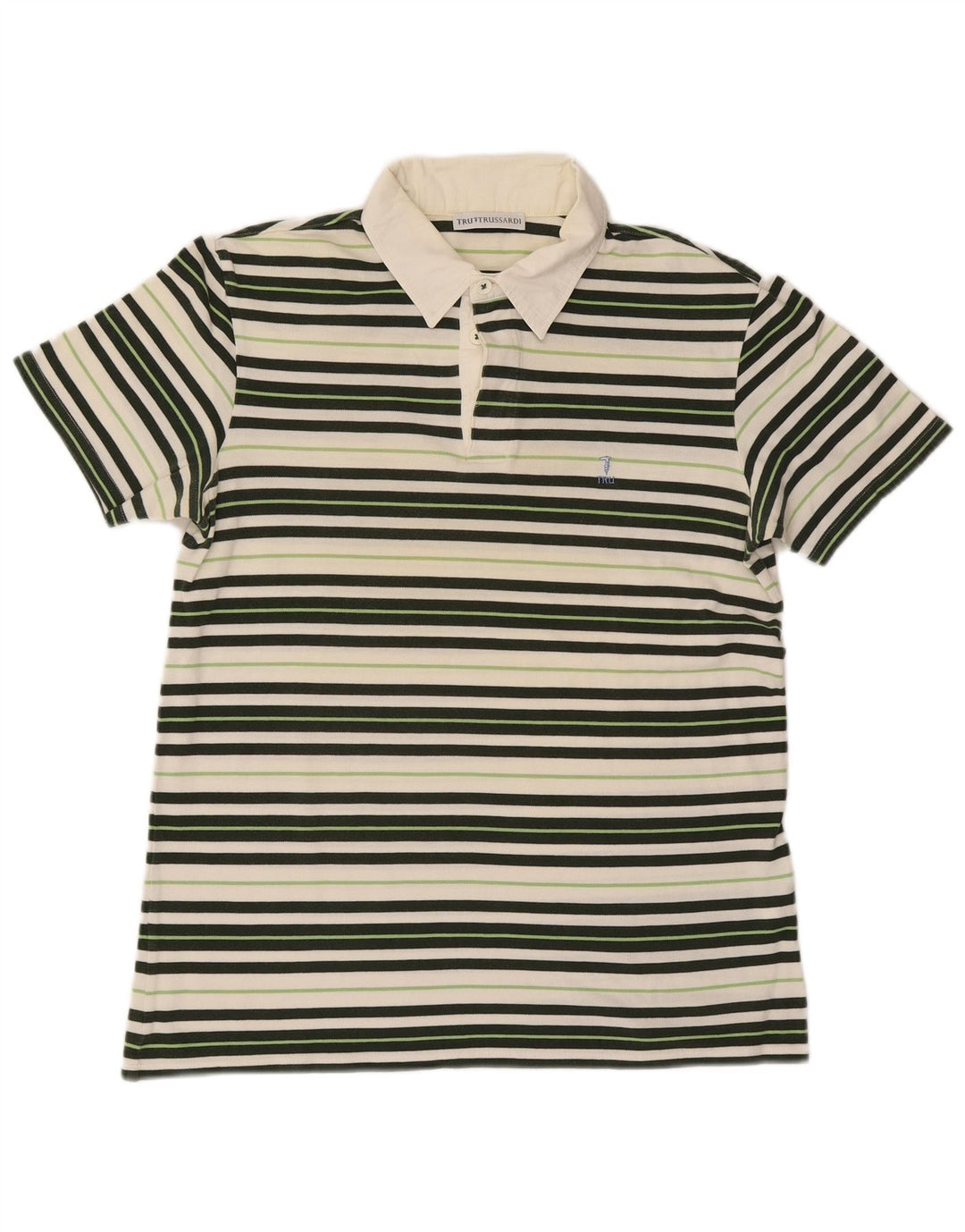 Polo Moyen Rayé Multicolore En Coton Homme Trussardi