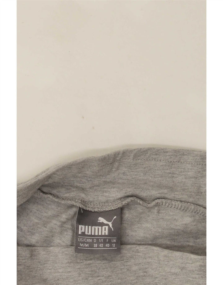 Puma Legging graphique pour femme UK 12 Gris moyen