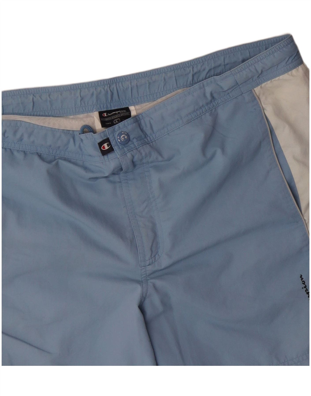 Champion Short de Bain Homme Grand Bleu Polyester Colorblock