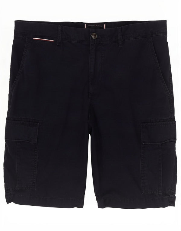 Tommy Hilfiger Short cargo pour homme W34 Large Bleu marine