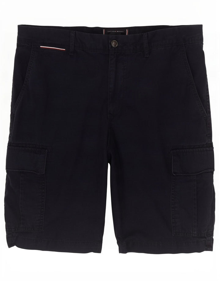 Tommy Hilfiger Short cargo pour homme W34 Large Bleu marine