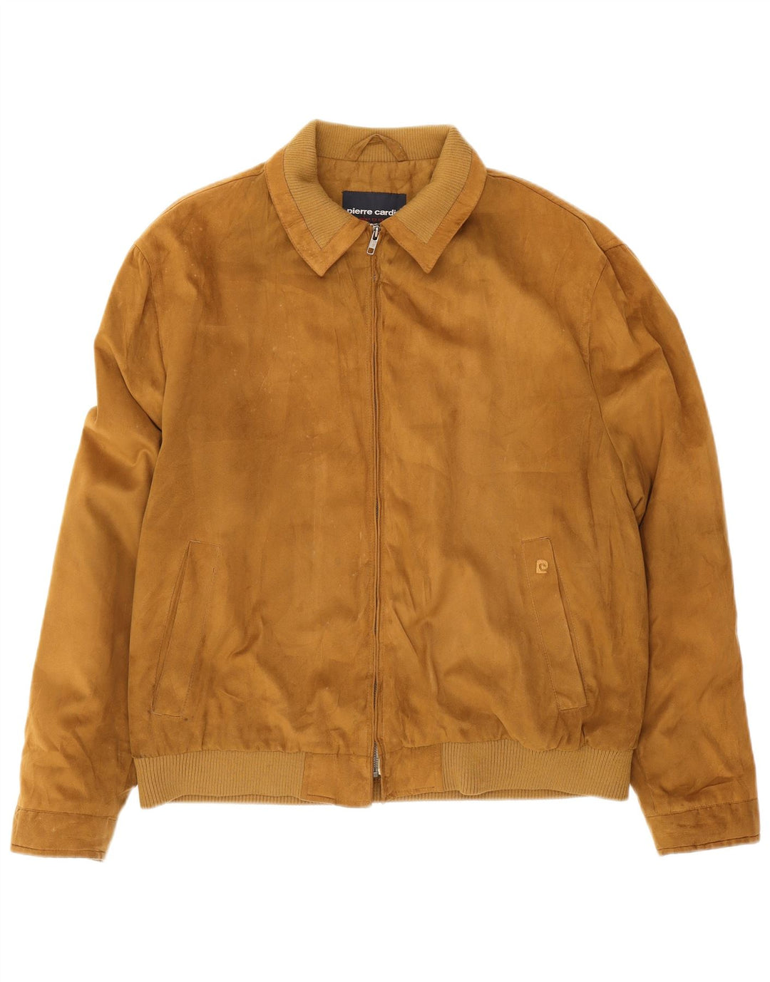 Pierre Cardin Veste Bomber Homme UK 42 XL Beige Polyester