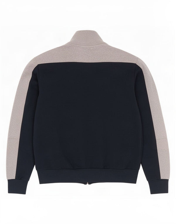 Adidas Veste de survêtement pour homme UK 46/48 XL Bleu marine Colourblock Coton