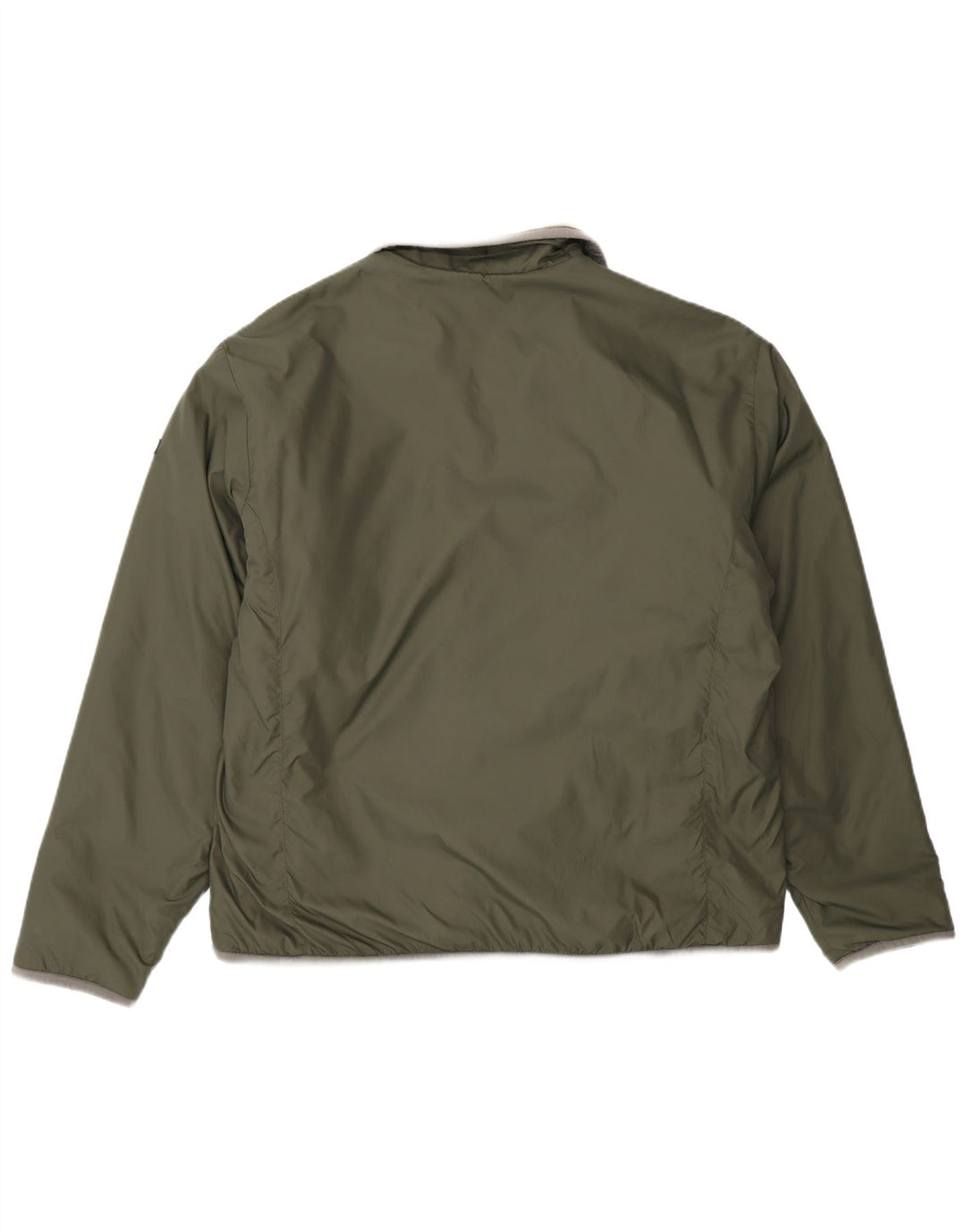 Napapijri Veste réversible géographique pour homme UK 40 Large Kaki