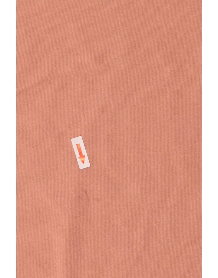 The North Face T-Shirt Graphique Homme Rose Moyen Coton