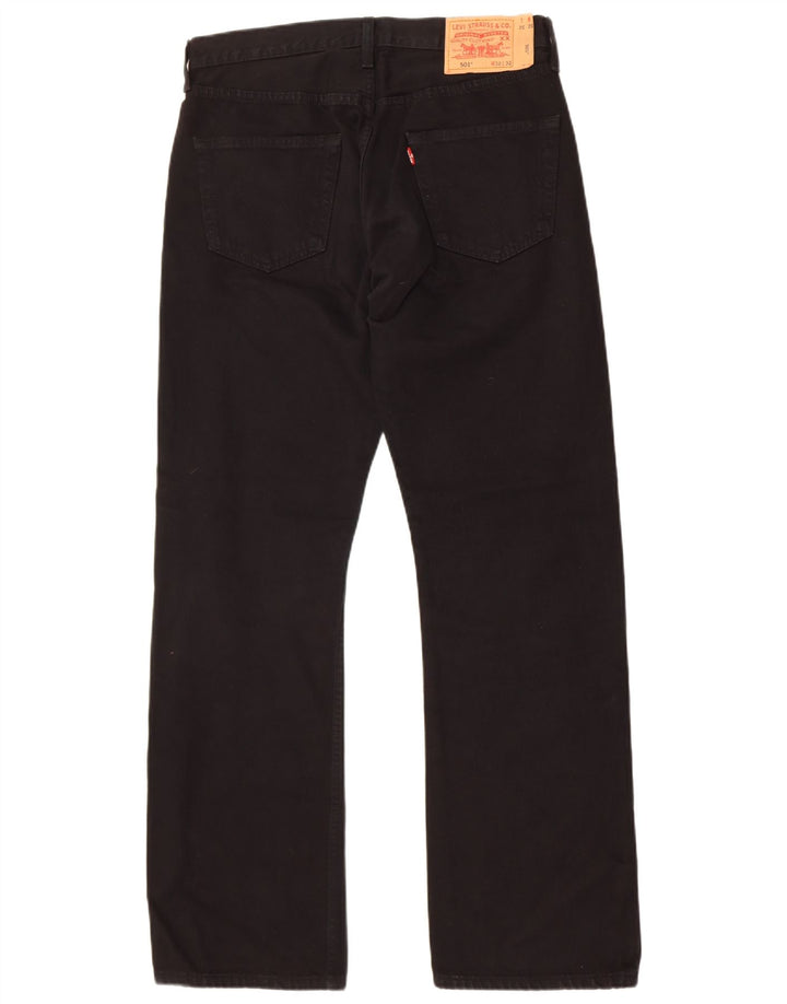 Levi's Jean Droit 501 Homme Noir W32 L32 Coton