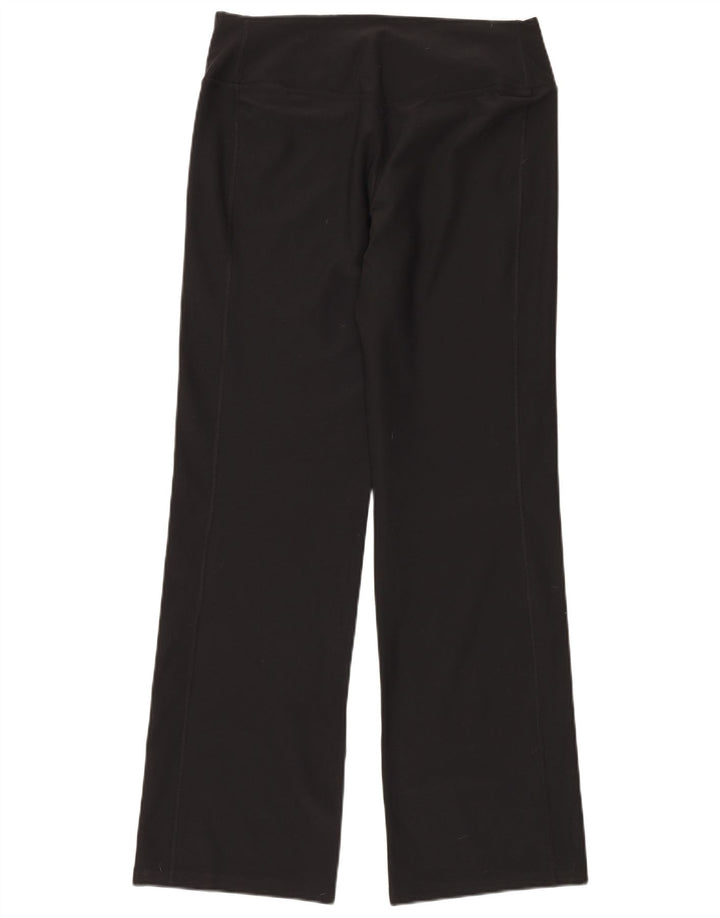 NIKE Pantalon de survêtement Dri Fit pour femme UK 14 Large Noir Polyester