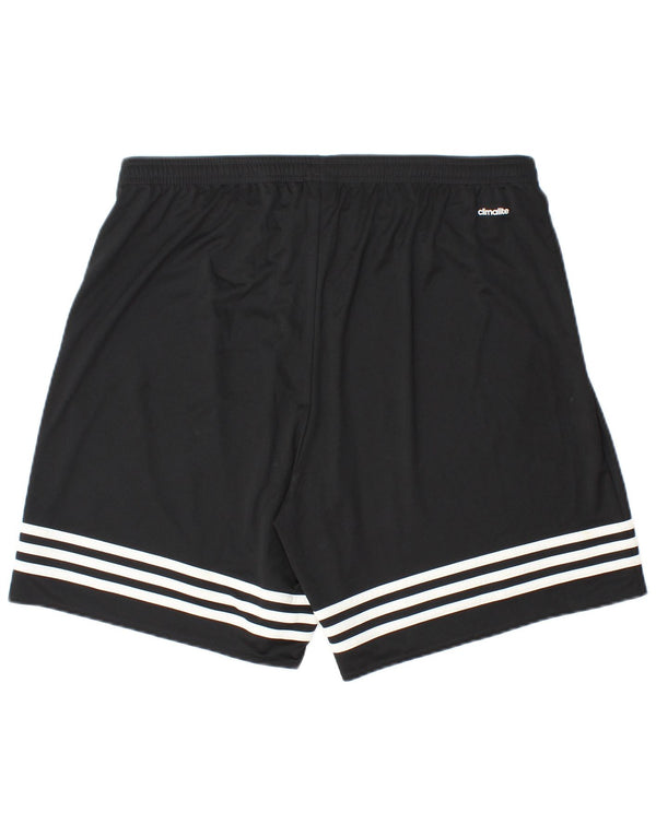 Adidas Short de Sport Homme XL W38 L7 Noir Rayé Polyester Sports