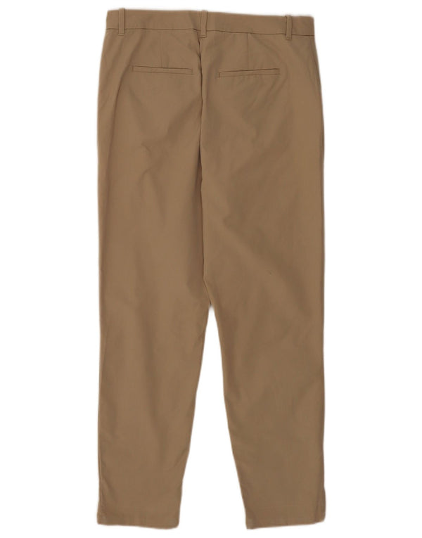 Marks & Spencer Pantalon chino fuselé pour femme UK 10 Small W30 L26 Beige