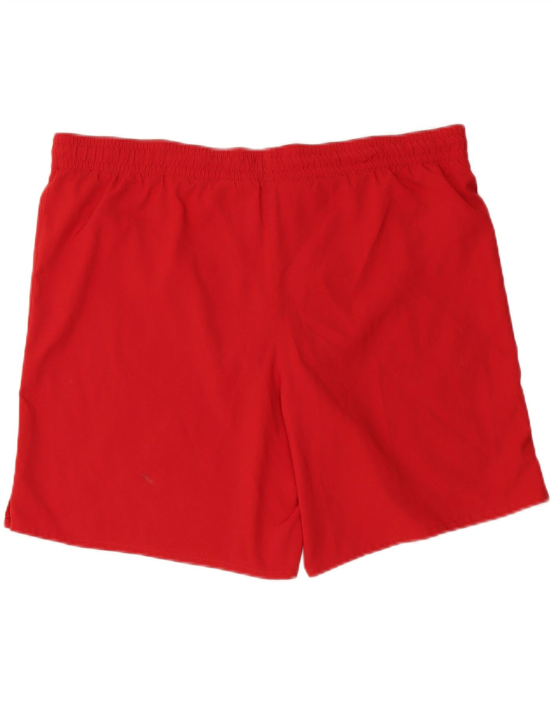 NIKE Short de Sport Dri Fit Homme Rouge Moyen Polyester