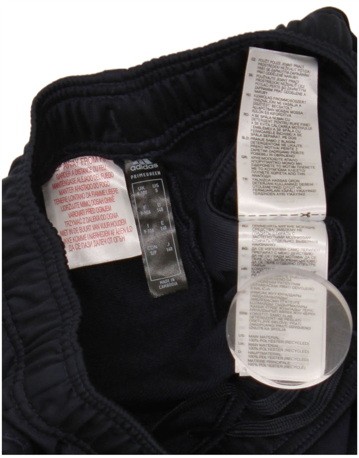 ADIDAS Pantalon de survêtement Primegreen garçon 9-10 ans bleu marine polyester