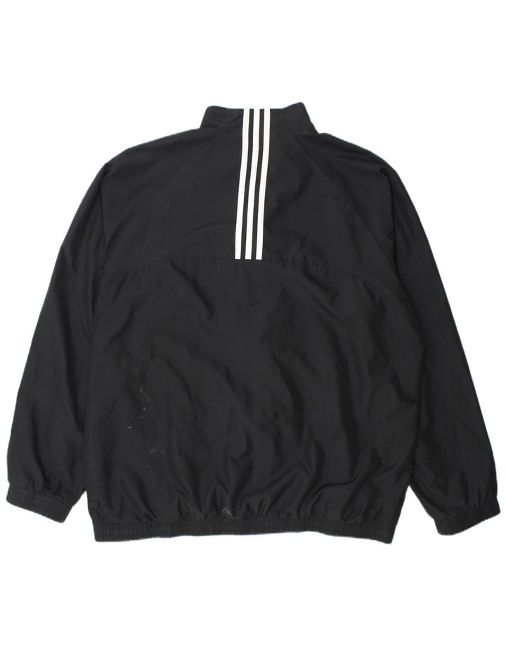 ADIDAS Veste de survêtement pour homme XL Noir Polyester