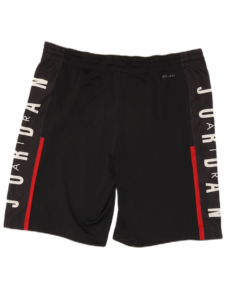 Jordan Short de sport Dri Fit Graphic pour homme en polyester color block noir moyen