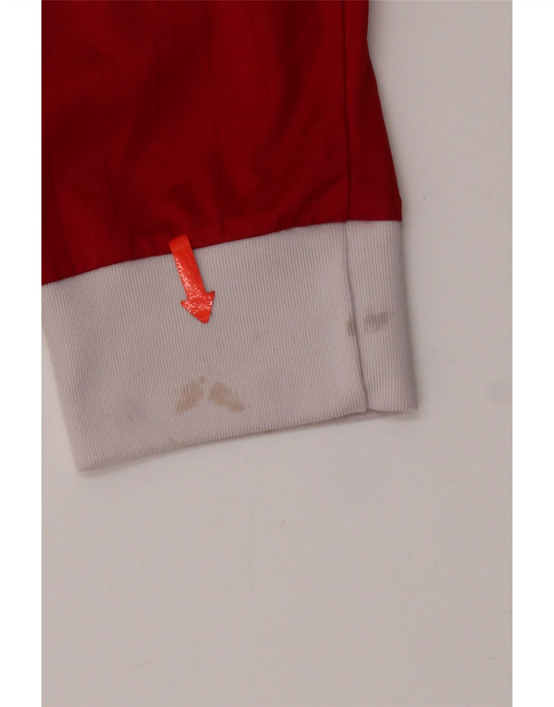 Adidas Hommes Climalite Top Manches Longues 2XL Rouge Polyester