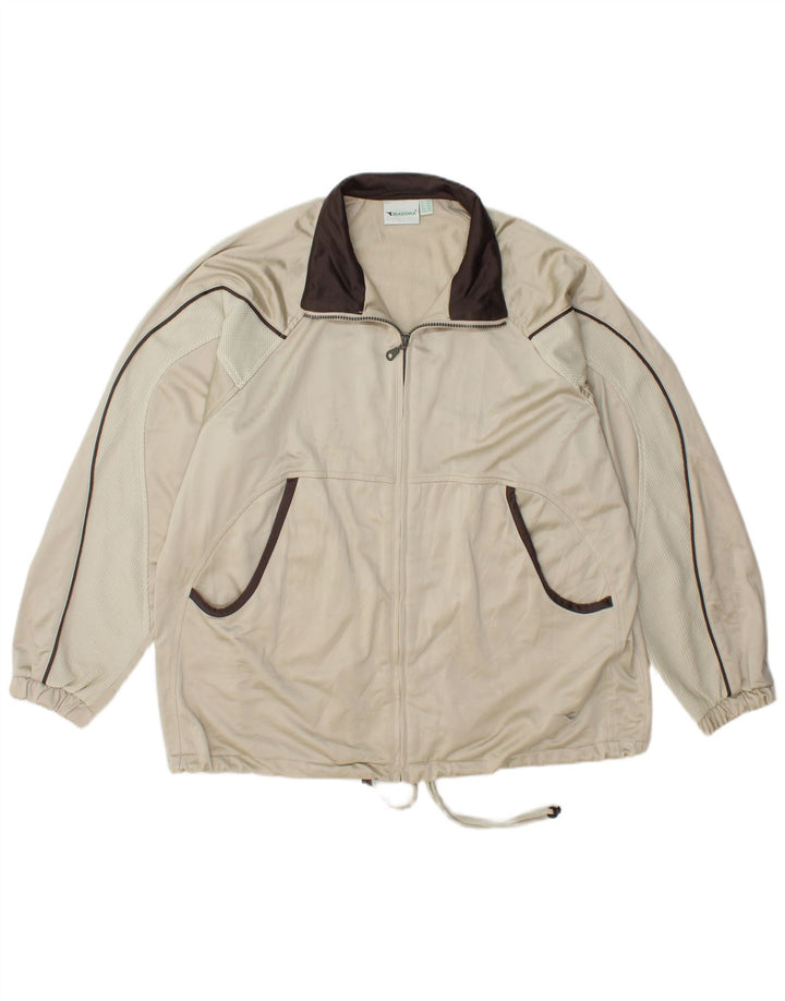 DIADORA Veste de survêtement surdimensionnée pour femme UK 16 Large Vert Polyester