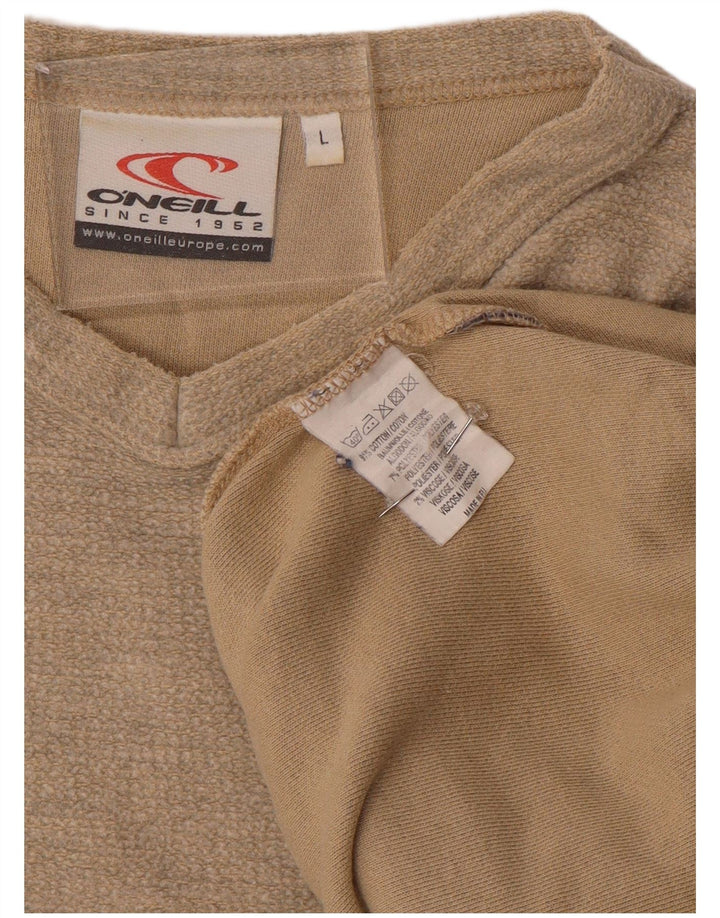 O'Neill Haut Homme Manches Longues Grand Coton Beige